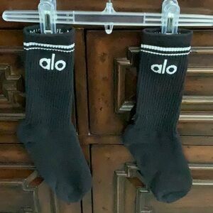 Alo Yoga Unisex Throwback Socks Size M